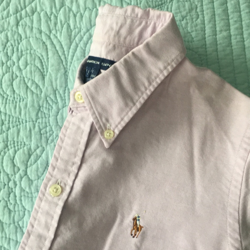 Ralph Lauren Oxford lavender size 8